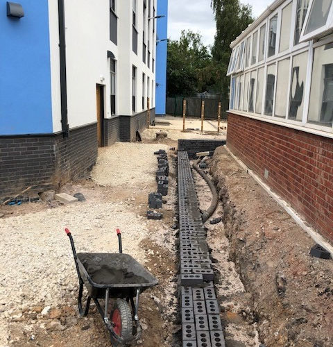 Building under construction